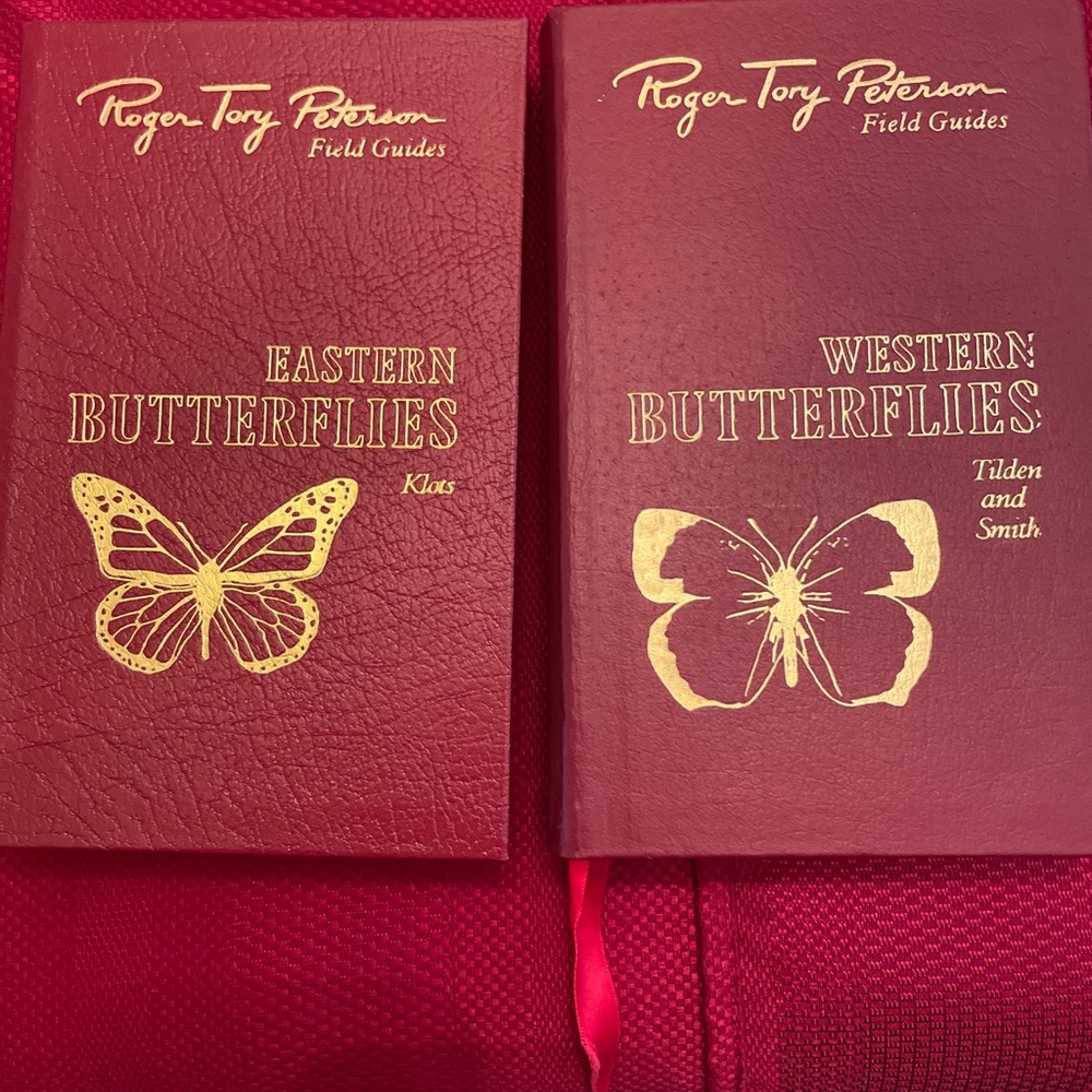 Roger Troy Peterson collectible Eastern and Western Butterfly books